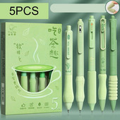 Geeli tindipliiatsid, mustad tindipliiatsid Fine Point, sileda kirjutuspliiatsiga, 0,5 mm sissetõmmatavad, parimad esteetilised armsad pliiatsid märkmete kirjutamiseks