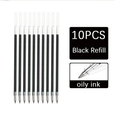 1 TK mitmevärviline pliiats 4 ühes värviline sissetõmmatav geelpliiats 0,5 mm must sinine punane tindiga täidis õpilaste kooli geelpliiatsite kirjatarvetele