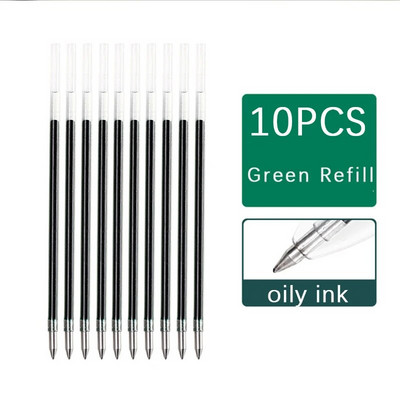 1 TK mitmevärviline pliiats 4 ühes värviline sissetõmmatav geelpliiats 0,5 mm must sinine punane tindiga täidis õpilaste kooli geelpliiatsite kirjatarvetele