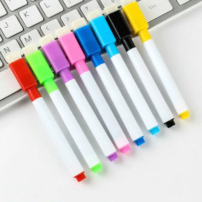 LOLEDE Multi 8Colors Whiteboard Pen Set Изтриваем маркер за бяла дъска Glass Kids Drawing Office Meeting School Teacher