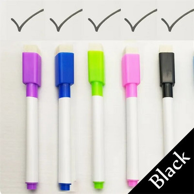 LOLEDE Multi 8Colors baltās tāfeles pildspalvu komplekts, izdzēšams marķieris, kas paredzēts baltās tāfeles stiklam, bērnu zīmēšanai birojā, tikšanās skola skolotāja