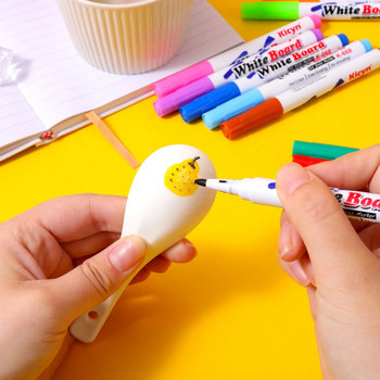 8/12 Χρώματα Magical Water Floating Student Painting Brush Whiteboard Markers Pen Suspension Παιδικά Εκπαιδευτικά Παιχνίδια με στυλό ζωγραφικής