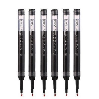 Ievelkamu gēla pildspalvu komplekts ar lielu ietilpību melns, zils sarkans tintes uzgalis želejveida pildspalva 0,5 mm, uzpilde biroja skolas piederumi kancelejas piederumi