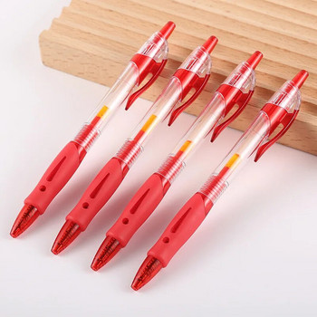 Σετ στυλό και ανταλλακτικά gel Stationery Kawaii Στυλό γραφής Μαύρο/κόκκινο/μπλε μελάνι 0,5 mm Μπλε στυλό Σχολικά είδη γραφείου