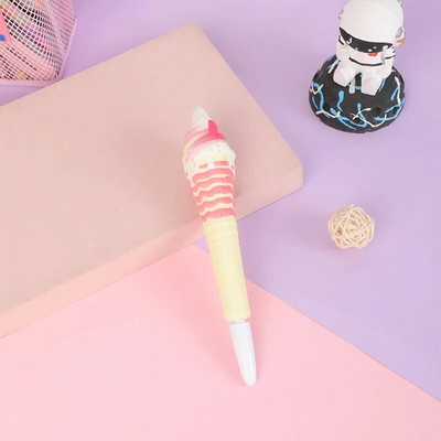 1 gab. Lytwtw`s Cute Kawaii mīksta želejveida pildspalva kancelejas piederumi dekompresijas Creative Sweet Pretty Lovely multfilmu pildspalvu biroja skolas piederumi