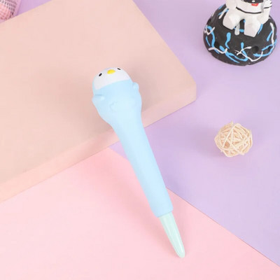 1 gab. Lytwtw`s Cute Kawaii mīksta želejveida pildspalva kancelejas piederumi dekompresijas Creative Sweet Pretty Lovely multfilmu pildspalvu biroja skolas piederumi