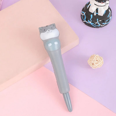 1 gab. Lytwtw`s Cute Kawaii mīksta želejveida pildspalva kancelejas piederumi dekompresijas Creative Sweet Pretty Lovely multfilmu pildspalvu biroja skolas piederumi