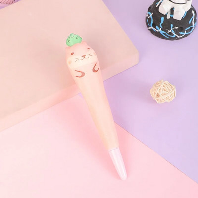 1 gab. Lytwtw`s Cute Kawaii mīksta želejveida pildspalva kancelejas piederumi dekompresijas Creative Sweet Pretty Lovely multfilmu pildspalvu biroja skolas piederumi