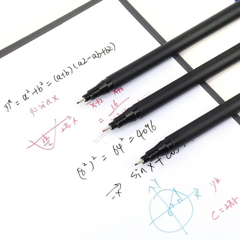 1/3 gab. 0,5 mm sausā dzēšana mākslas marķieri pildspalvas Dzēšams tāfeles marķieris Pildspalva Birojs Skola Sanāksmes ieraksts Kancelejas piederumi Īpaši smalks uzgalis