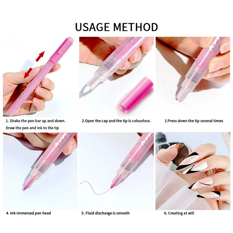 12 krāsu ūdensnecaurlaidīgs kreativitātes pildspalvas nagu mākslas izstrādājums Diy pildspalva meitenei dāvanai akrila krāsas marķieris Helovīna ballītei