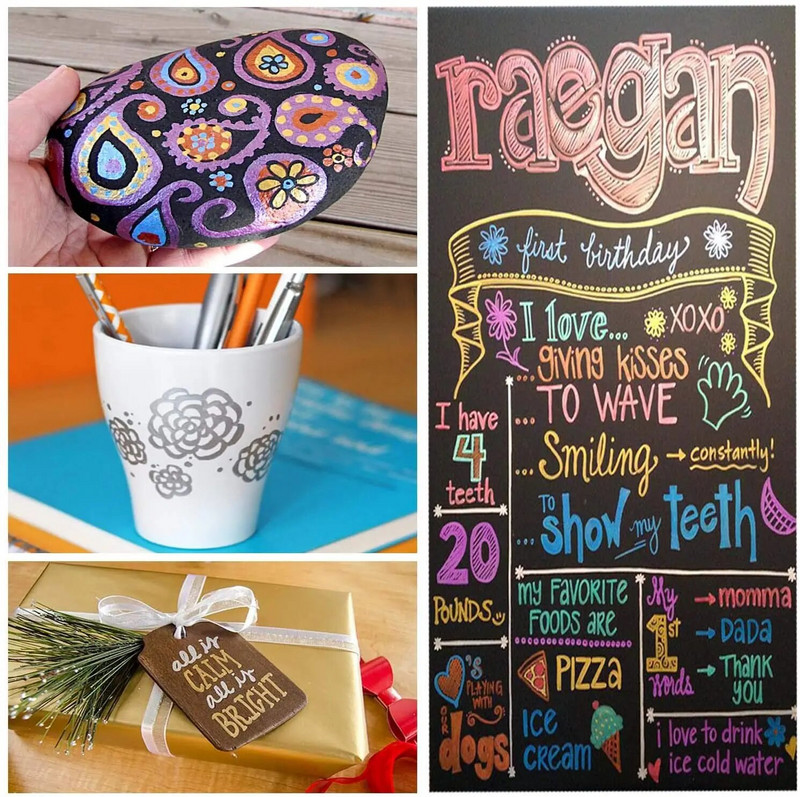 10 tk värvilised markerpliiatsid Pintsli ots Veekindel õline tint Kirjatarbed Maali joonistamine Kunsti joonistamine Manga tarvikud