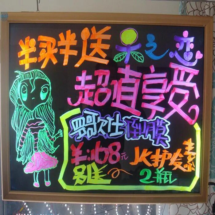 Krāsains noņemams šķidrs krīta krāsas logu marķieri mazgājams marķieris logiem, spoguļiem, automašīnu vējstikliem, stikliem, tāfelēm