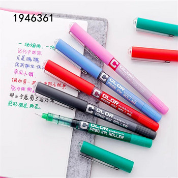 Υψηλής ποιότητας Πολλαπλών Χρωμάτων Μελάνι Gel Στυλό Μεγάλης χωρητικότητας Student School Γραφείο Γραφείο Fine Roller Ball Pen New