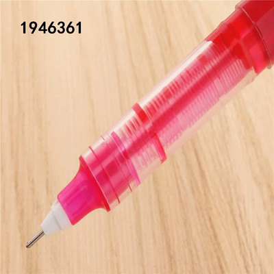 Kvaliteetne mitmevärviline suure mahutavusega tindigeelpliiats Tudengite koolikontori kirjatarbed Peen rull-pastapliiats Uus