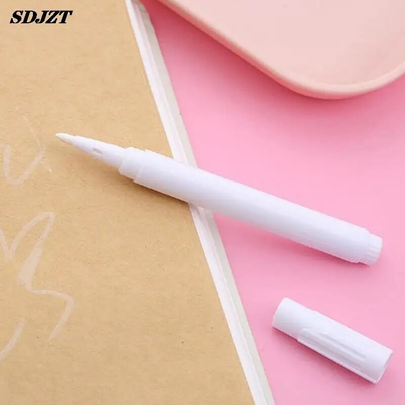 5 tk valget vedelat kriidist markerpliiatsit, mida kasutatakse klaasakna kriiditahvlil, kustutatavad kunstitarbed kunstnikule