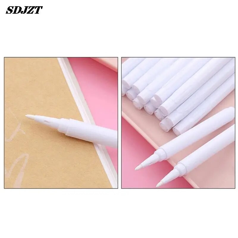 5 tk valget vedelat kriidist markerpliiatsit, mida kasutatakse klaasakna kriiditahvlil, kustutatavad kunstitarbed kunstnikule