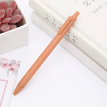 1 брой Lytwtw\'s Cute Gel Pen Creative Macaron Morandi Color Press Office Gift Ученически пособия Канцеларски материали Kawaii Funny Pens