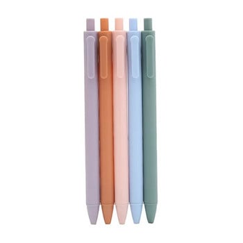 1 брой Lytwtw\'s Cute Gel Pen Creative Macaron Morandi Color Press Office Gift Ученически пособия Канцеларски материали Kawaii Funny Pens