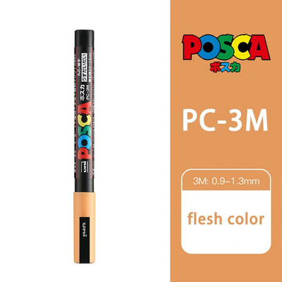 1 tk UNI POSCA markerid PC-3M POP plakat Reklaam Värvipliiats Kontor õpilasmaaling Anime käsitsi maalitud kirjatarbed 31 värvi