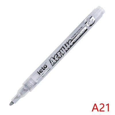 Akrila krāsas pildspalvas Ūdensizturīgas pastāvīgās marķieru pildspalvas Akrila pildspalvas DIY akmens akmens keramikas stikla krūzes koka