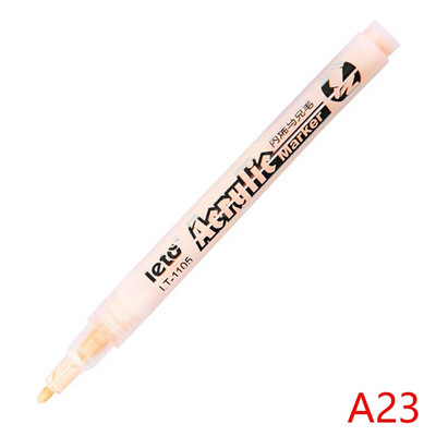 Akrila krāsas pildspalvas Ūdensizturīgas pastāvīgās marķieru pildspalvas Akrila pildspalvas DIY akmens akmens keramikas stikla krūzes koka