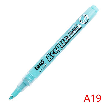 Akrila krāsas pildspalvas Ūdensizturīgas pastāvīgās marķieru pildspalvas Akrila pildspalvas DIY akmens akmens keramikas stikla krūzes koka