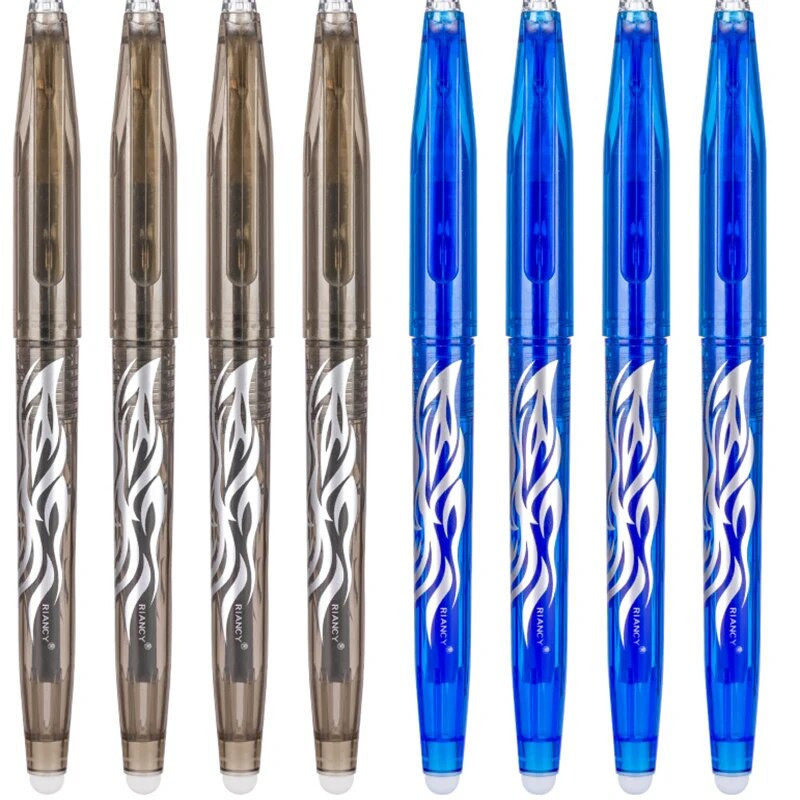 4/8 gab. Dzēšams gēla pildspalvu komplekts Daudzkrāsains 0,5 mm rakstīšanas radošs Kawaii zīmēšanas rīki Studentu biroja skola KawaiiSupply Stationer