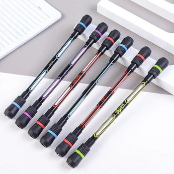 1 бр. Creative Spinning Pen Anti-anxiety Spinner Toy for Adult Kids Rhtating Gel Pens Студентски пособия за писане Училищни канцеларски материали