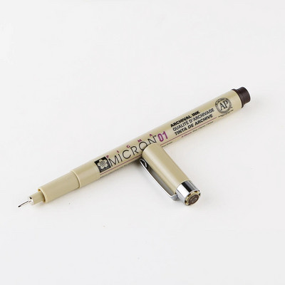 SAKURA 1vnt Micron Pen Multicolor 0,25mm 0,45mm Marker Pen Akvarelės žymekliai Įdėklai Drawing Dessin Sketch Rotulador 0105