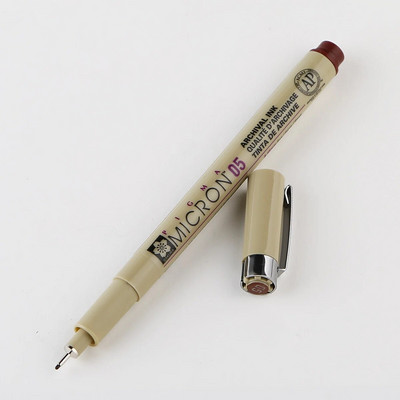 SAKURA 1vnt Micron Pen Multicolor 0,25mm 0,45mm Marker Pen Akvarelės žymekliai Įdėklai Drawing Dessin Sketch Rotulador 0105