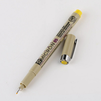 SAKURA 1vnt Micron Pen Multicolor 0,25mm 0,45mm Marker Pen Akvarelės žymekliai Įdėklai Drawing Dessin Sketch Rotulador 0105