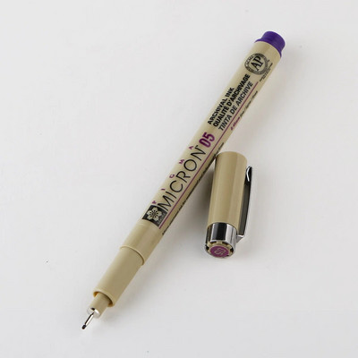 SAKURA 1vnt Micron Pen Multicolor 0,25mm 0,45mm Marker Pen Akvarelės žymekliai Įdėklai Drawing Dessin Sketch Rotulador 0105