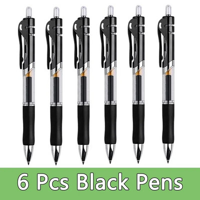 Suure mahutavusega geelpliiatsite komplekt Pastapliiatsi kuulotsaga 0,5 mm täidis Kooli- ja kontoritarbed Kirjatarvete tarvik Neutraalne pliiats