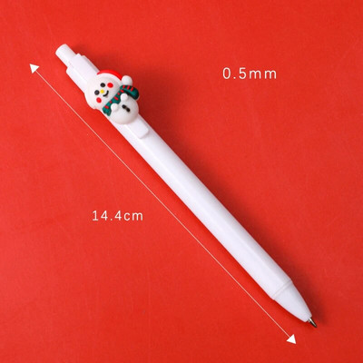 Set de stilouri cu gel șters cu astronaut de desene animate drăguț, cu reumplere de cerneală, 0,5 mm, negru, albastru, papetărie Kawaii, rechizite școlare pentru copii