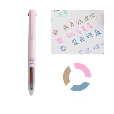 3 krāsu radoša krāsaina gēla pildspalva Jauki kancelejas piederumi Scrapbooking gēla pildspalva Jauka studentu gleznu marķēšanas pildspalva