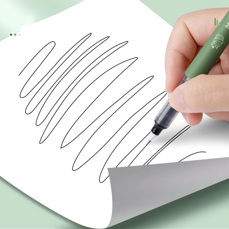 Set od 6 paketa pastelnih gel olovki, olovke s crnom tintom s 1 paketom markera za pisanje, gel olovke na uvlačenje od 0,5 mm s finim vrhom