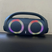 Difuzor bluetooth de mare putere de 100 W, lumină colorată RGB portabilă, subwoofer fără fir, rezistent la apă, surround stereo 360, boombox TWS FM