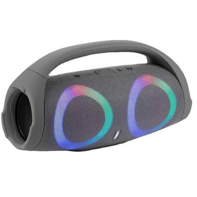 Difuzor bluetooth de mare putere de 100 W, lumină colorată RGB portabilă, subwoofer fără fir, rezistent la apă, surround stereo 360, boombox TWS FM