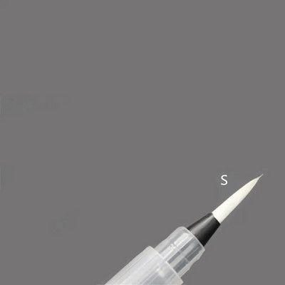 1 gab. Ūdens virzuļa rakstīšanas akvareļu otas mākslas marķieri 155 mm Tradicionālās ķīniešu japāņu kaligrāfijas zīmēšanas pildspalva iesācējam