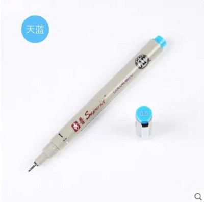 Στυλό 12 Χρώματα Σκίτσο Micron 0,5 mm Ανώτερο στυλό σχεδίασης με βελόνα Λεπτή επένδυση Pigma Drawing Manga Anime Marker fine color