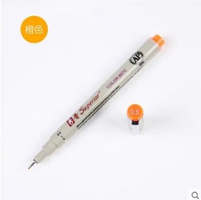 Στυλό 12 Χρώματα Σκίτσο Micron 0,5 mm Ανώτερο στυλό σχεδίασης με βελόνα Λεπτή επένδυση Pigma Drawing Manga Anime Marker fine color