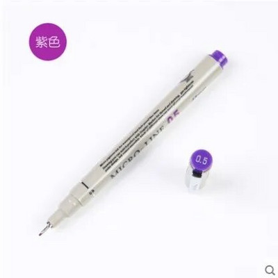Στυλό 12 Χρώματα Σκίτσο Micron 0,5 mm Ανώτερο στυλό σχεδίασης με βελόνα Λεπτή επένδυση Pigma Drawing Manga Anime Marker fine color