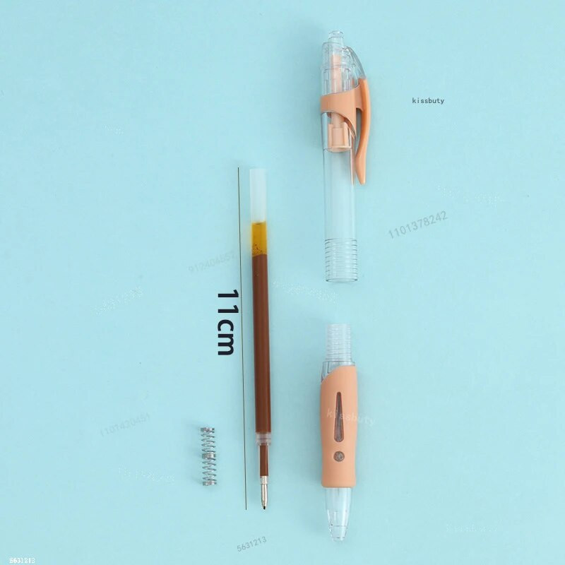 6/30 tk Vintage värviga kokkutõmmatav geelpliiats, kirjutamine, täitmine Graffiti värvilised pastapliiatsid Kooli kontoritarbed