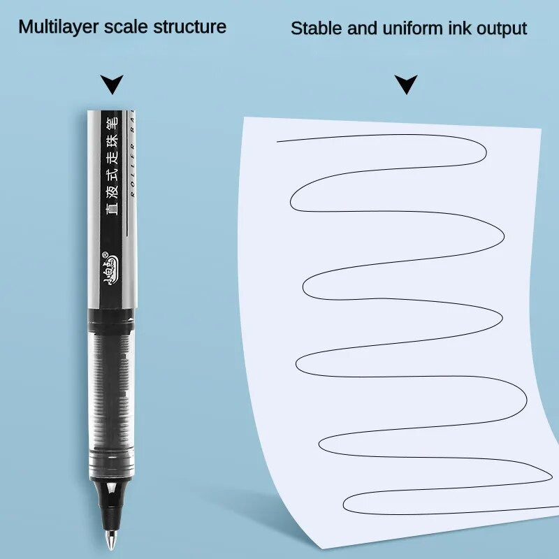 0,5 χιλιοστά μαύρο μελάνι gel στυλό Νέα μεγάλης χωρητικότητας Γρήγορο στέγνωμα Σχολικά είδη Αξεσουάρ γραφείου Χαριτωμένα στυλό Στυλό γραφικής ύλης για γραφή