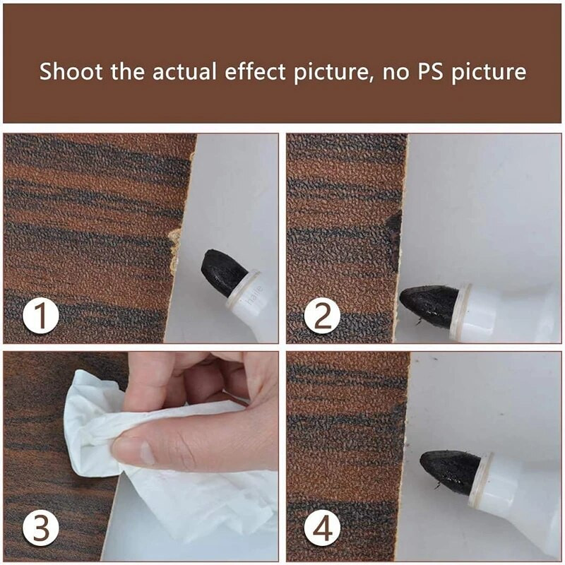 Baldų taisymo rašiklis Remonto žymekliai ir užpildų lazdelės Mediena pažeisti įbrėžimai Atkūrimo rinkinys Patch Paint Composite Repair Markers Pen