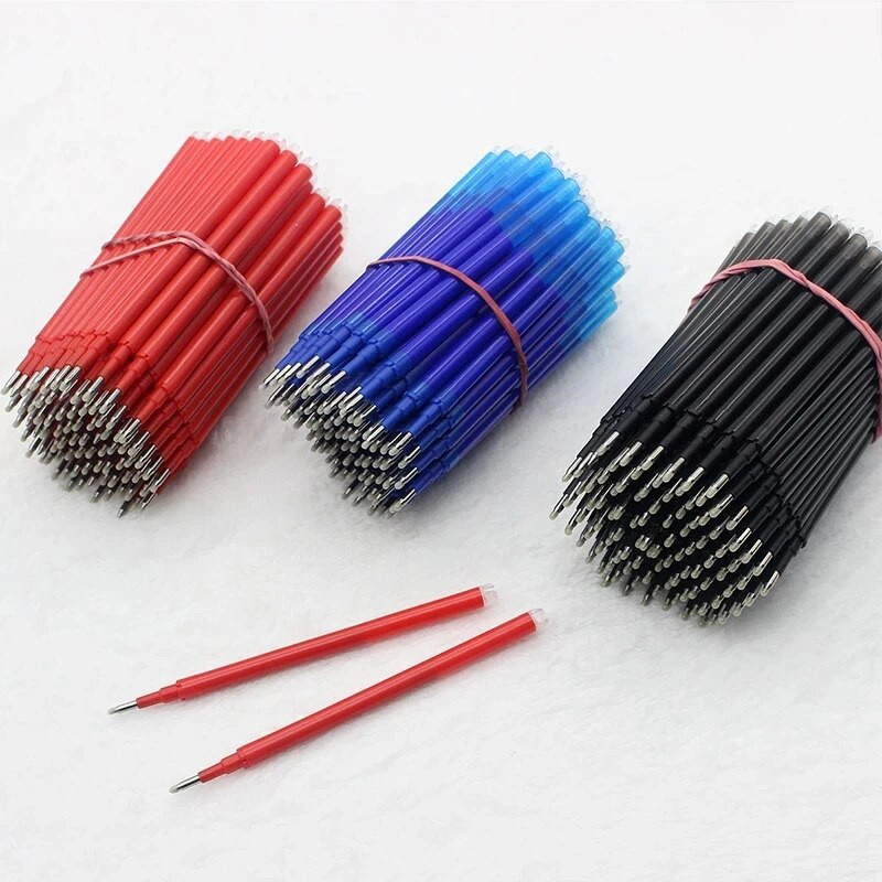 6GAB lielas ietilpības dzēšams gēla pildspalvu komplekts ar uzpildes stieņa mazgājamo rokturi 0,5 mm burvju tintes lodīšu pildspalva skolas biroja rakstīšanas rīks