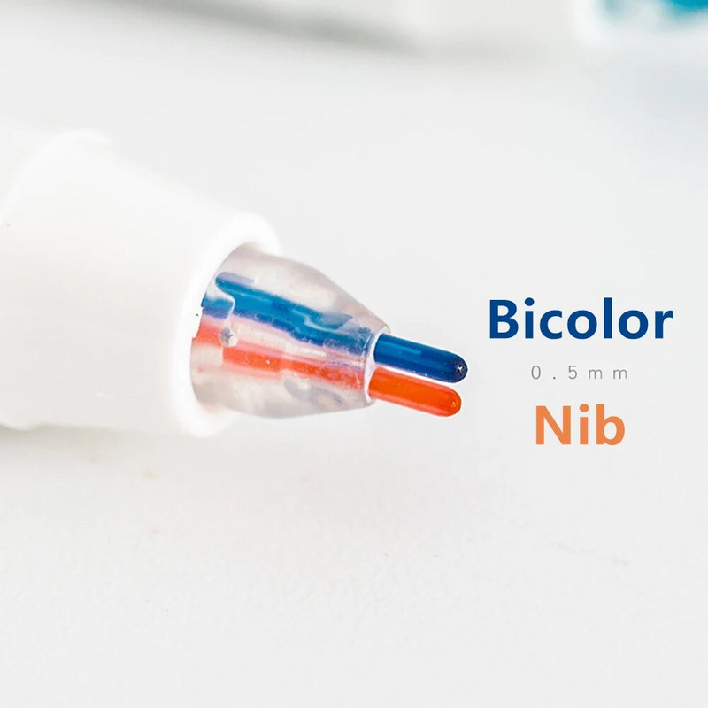 6 τμχ/σετ Morandi Double Line Colored Ink Pigment Liner Art Markers Pen 2-Lines Gel στυλό Σετ σχεδίασης χαρτικά προμήθειες γραφείου