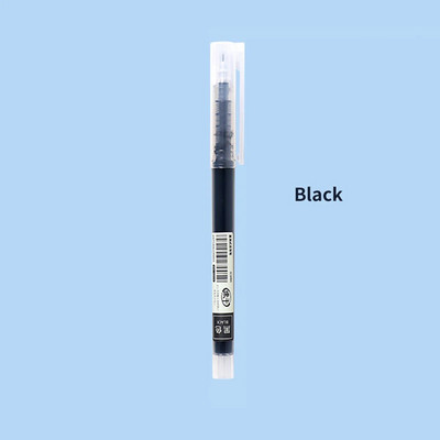 12 krāsu tintes taisna šķidra želejas pildspalva Krāsaina šķidra rullīšu pildspalva 0,5 mm rullīšu pildspalvas Mākslinieciskā fonta skolas biroja kancelejas preces