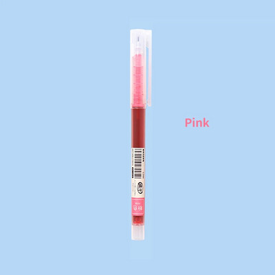 12 krāsu tintes taisna šķidra želejas pildspalva Krāsaina šķidra rullīšu pildspalva 0,5 mm rullīšu pildspalvas Mākslinieciskā fonta skolas biroja kancelejas preces