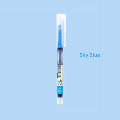 12 krāsu tintes taisna šķidra želejas pildspalva Krāsaina šķidra rullīšu pildspalva 0,5 mm rullīšu pildspalvas Mākslinieciskā fonta skolas biroja kancelejas preces